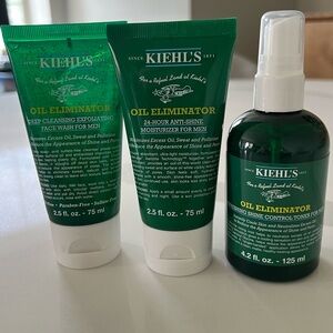 Kiehl's Green Oil Eliminator Moisturizer Set